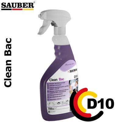 D10 - Detergent cu proprietati dezinfectante - Clean Bac - 700мл D10 fotografie