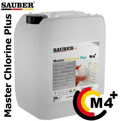 M4+ - Отбеливатель - Master Chlorine Plus -  20л M4+ фото