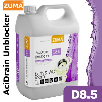 D8.5 - Для канализации - AciDrain Unbloker - 5л ZM5LA2D85 фото