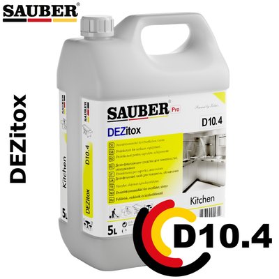 D10.4 - Detergent dezinfectant - DEZitox - 5L D10.4 fotografie